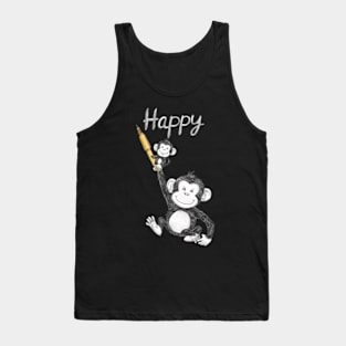 Happy Monkey Tank Top